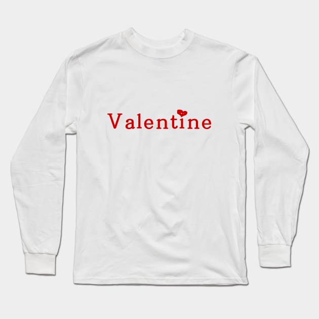 Valentine Long Sleeve T-Shirt by LND4design